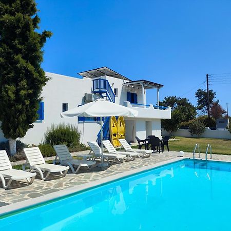 Navy Greece Villa With Swimming Pool & Sea View Makrygialos Bagian luar foto