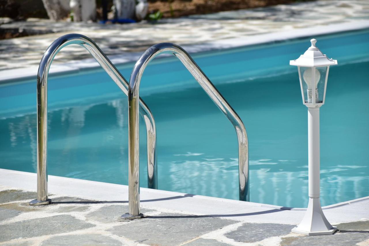 Navy Greece Villa With Swimming Pool & Sea View Makrygialos Bagian luar foto