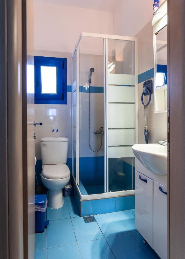 Navy Greece Villa With Swimming Pool & Sea View Makrygialos Bagian luar foto